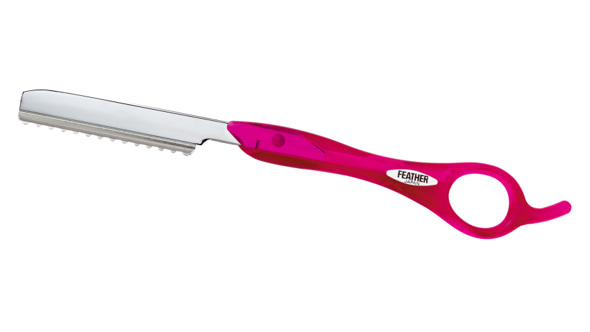 Feather razor o. Kli. (pink)
