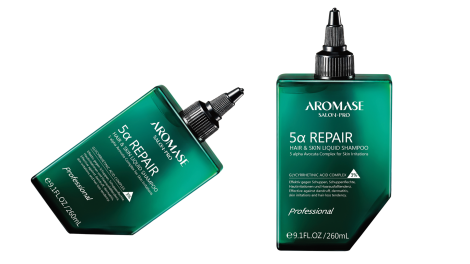 AROMASE Salon-Pro 5a Repair Hair & Skin Liquid Shampoo 260 ml
