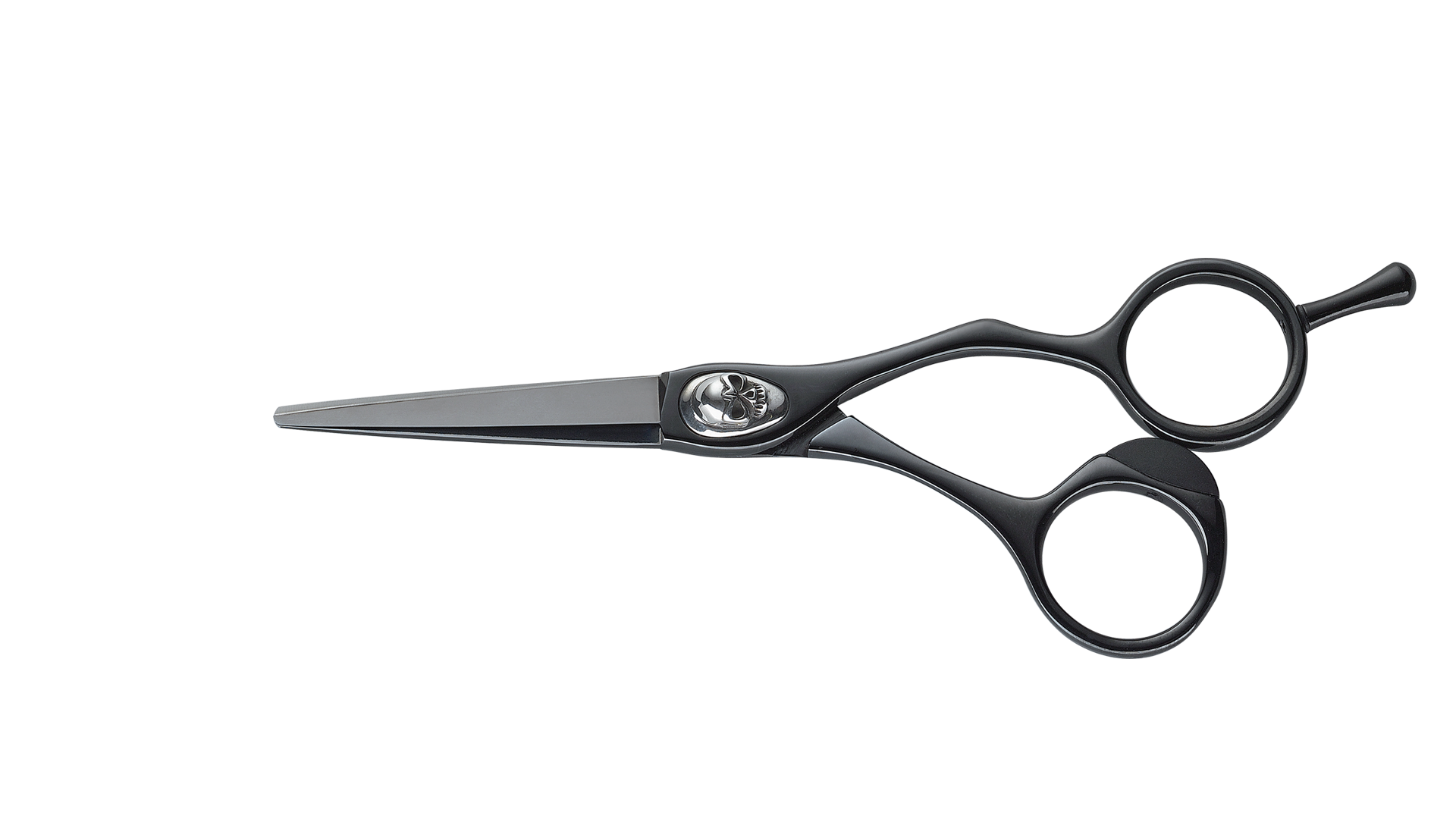 Joewell Black Titanium BT 50 mit Skull Logo“ (Haarschere 5,0”)