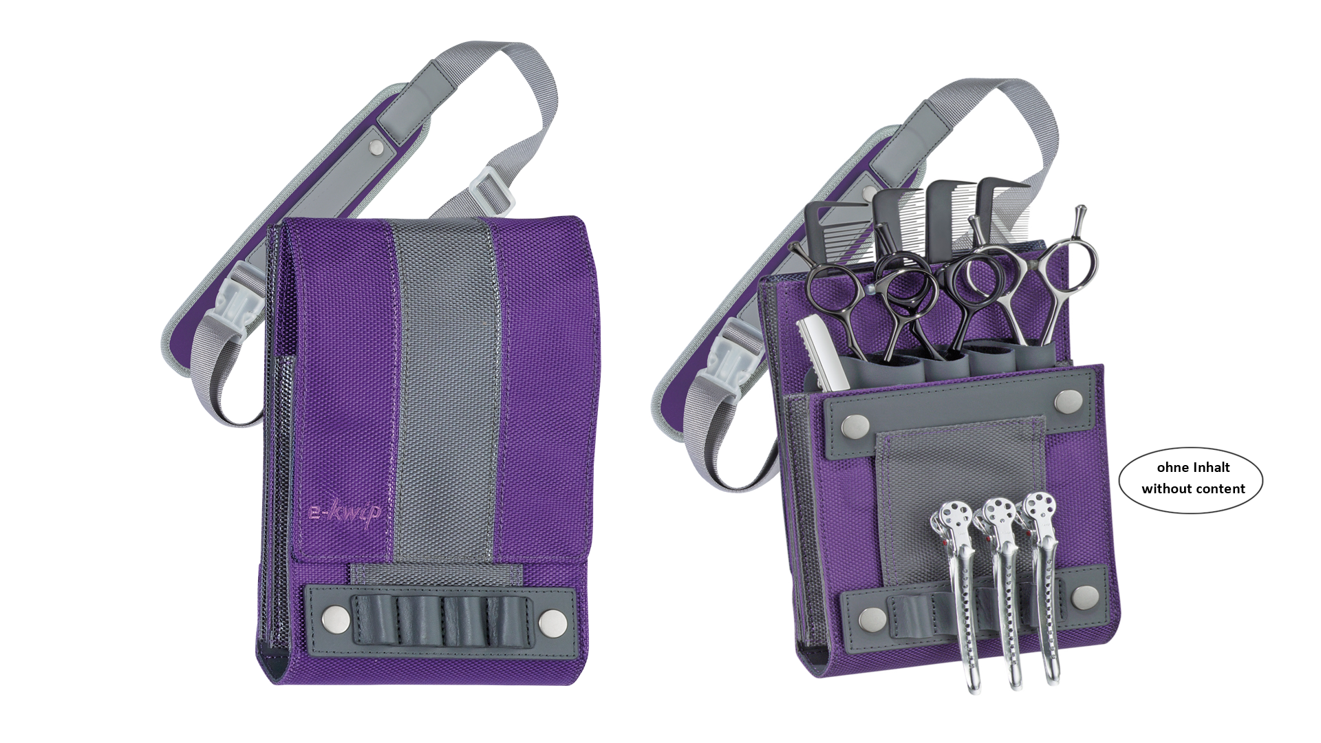 e-kwip „Fachwerk“ (Werkzeugtasche), lila