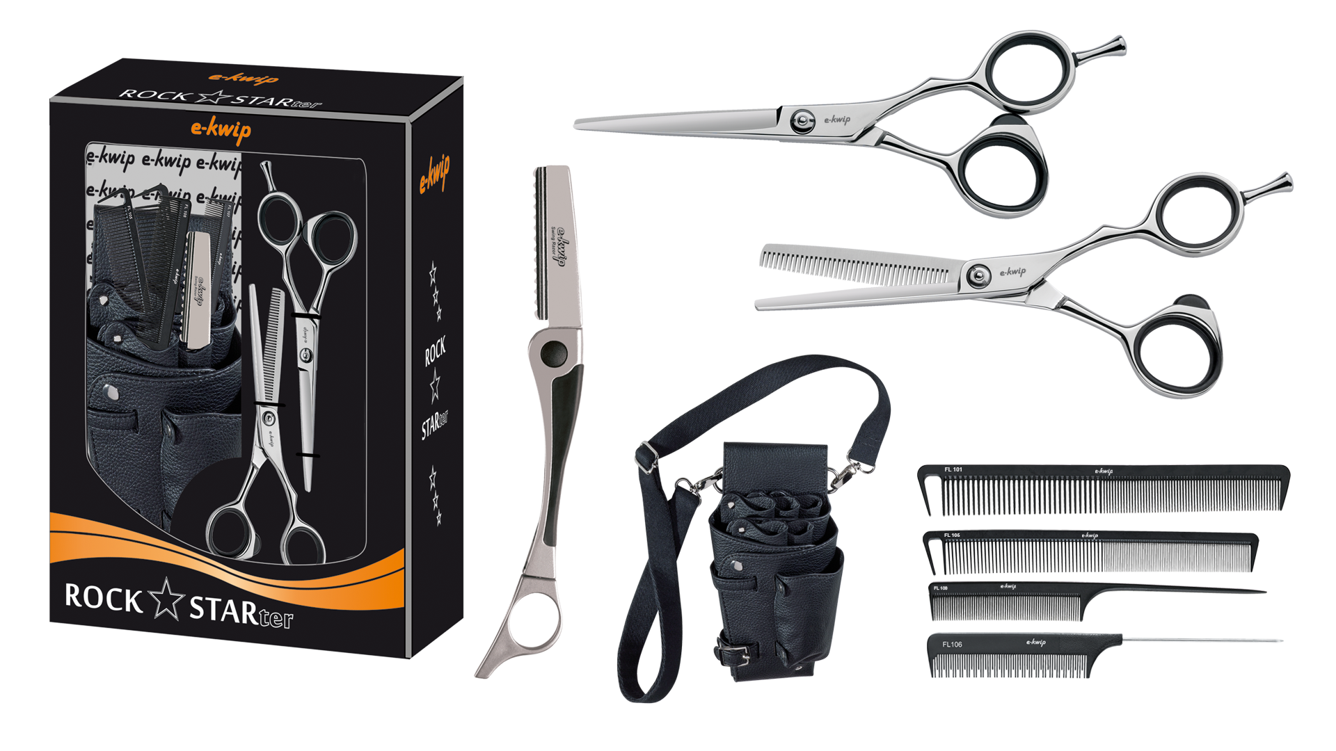 e-kwip Rockstar(ter) Set (Scherenset 5,5’’)