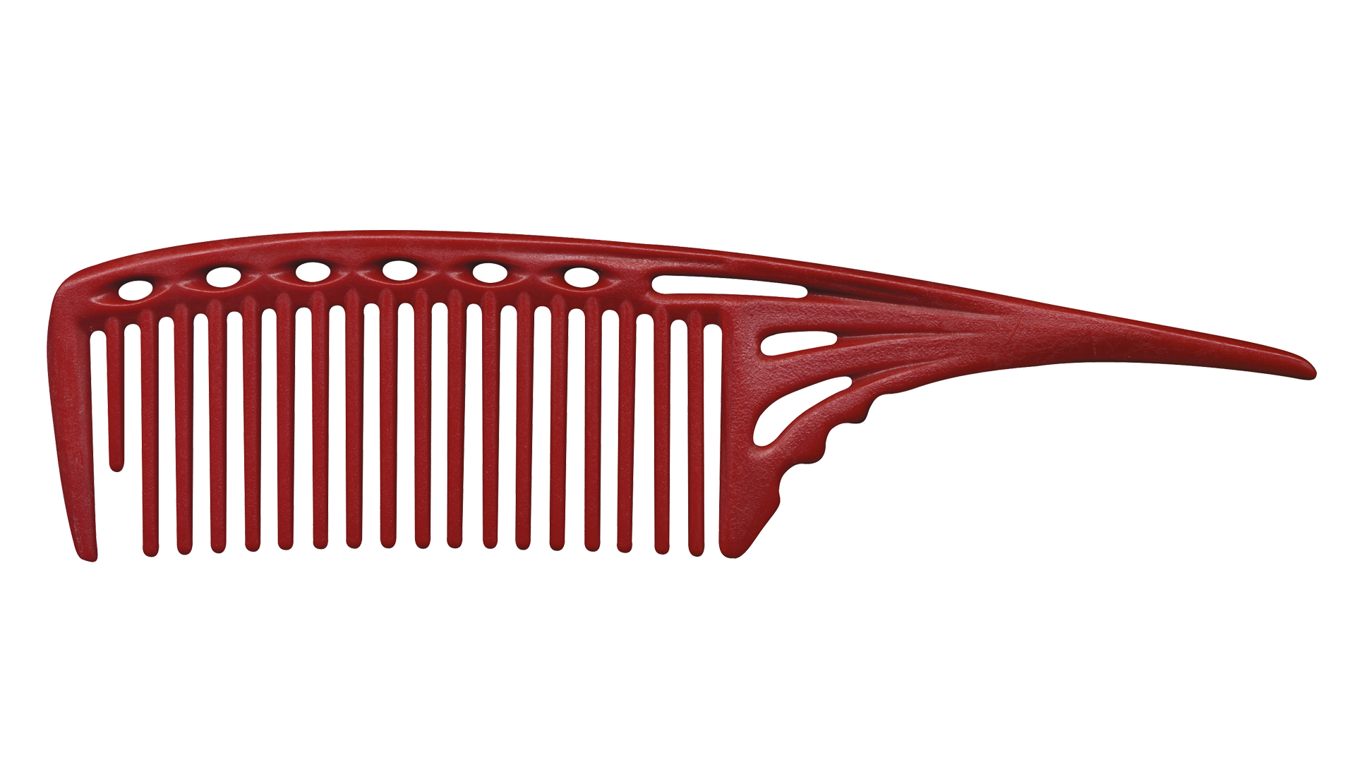 Y.S. Park Färbe-Stielkamm Nr.603 (rot)