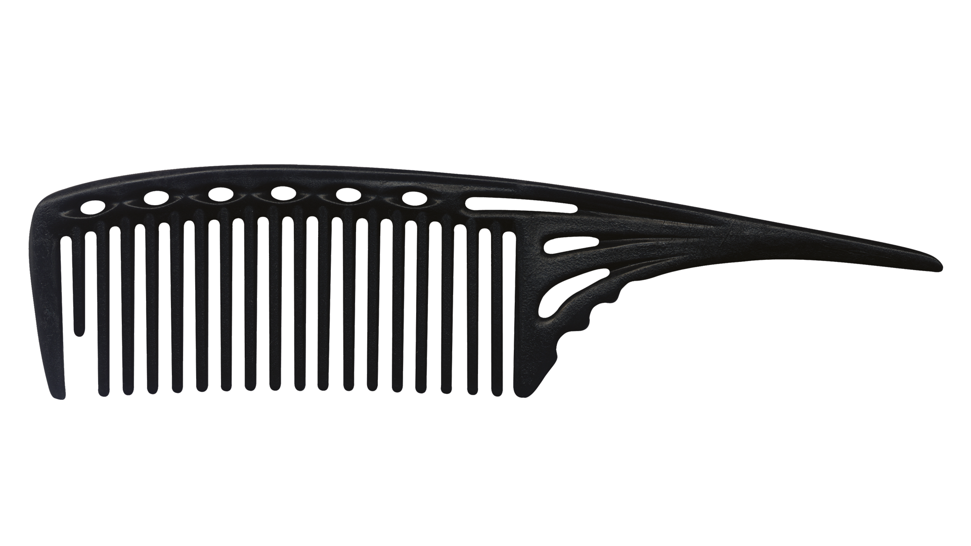Y.S. Park Färbe-Stielkamm Nr.603 (schwarz)