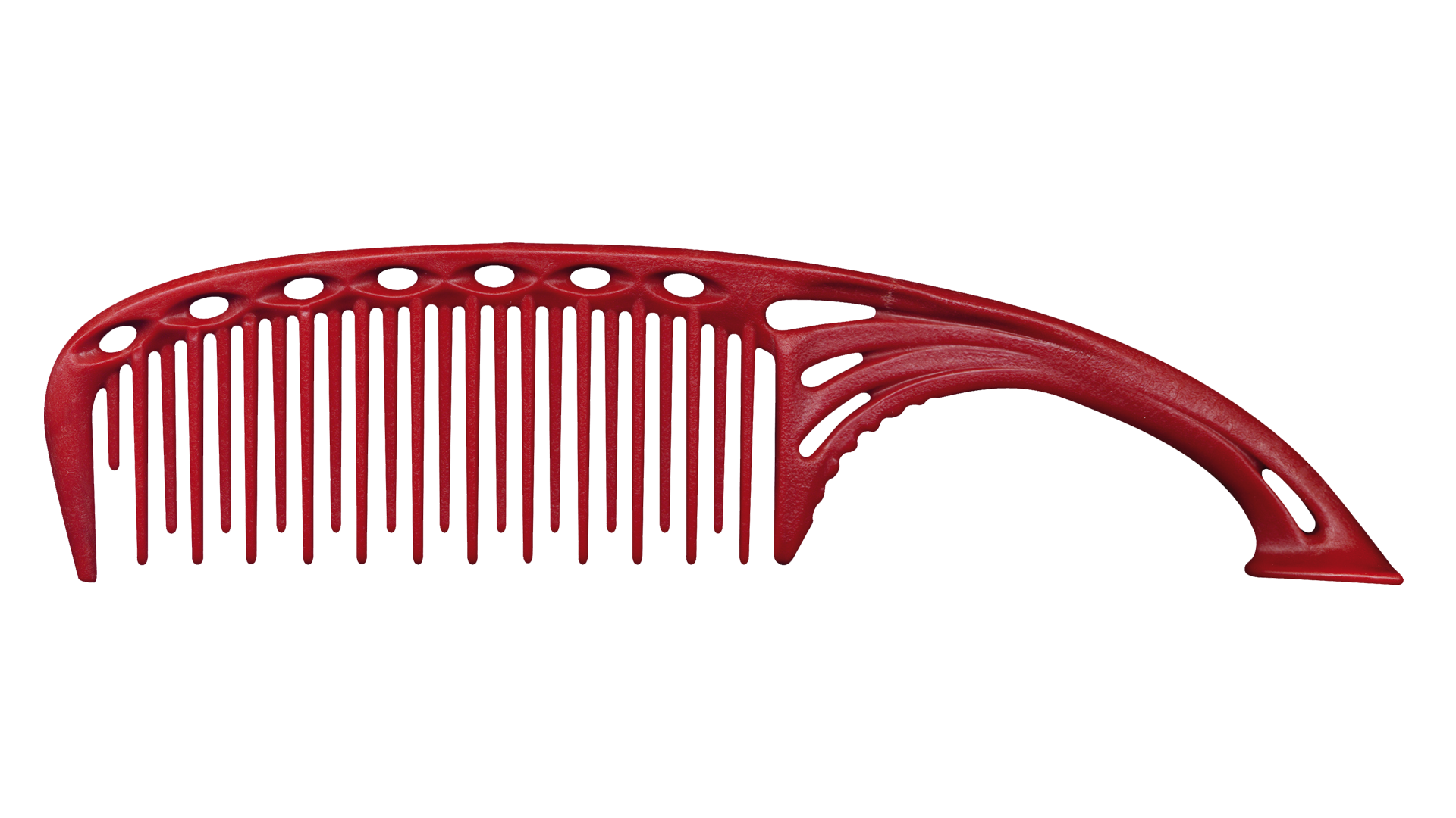 Y.S. Park Färbe-Stielkamm Nr.605 (rot)